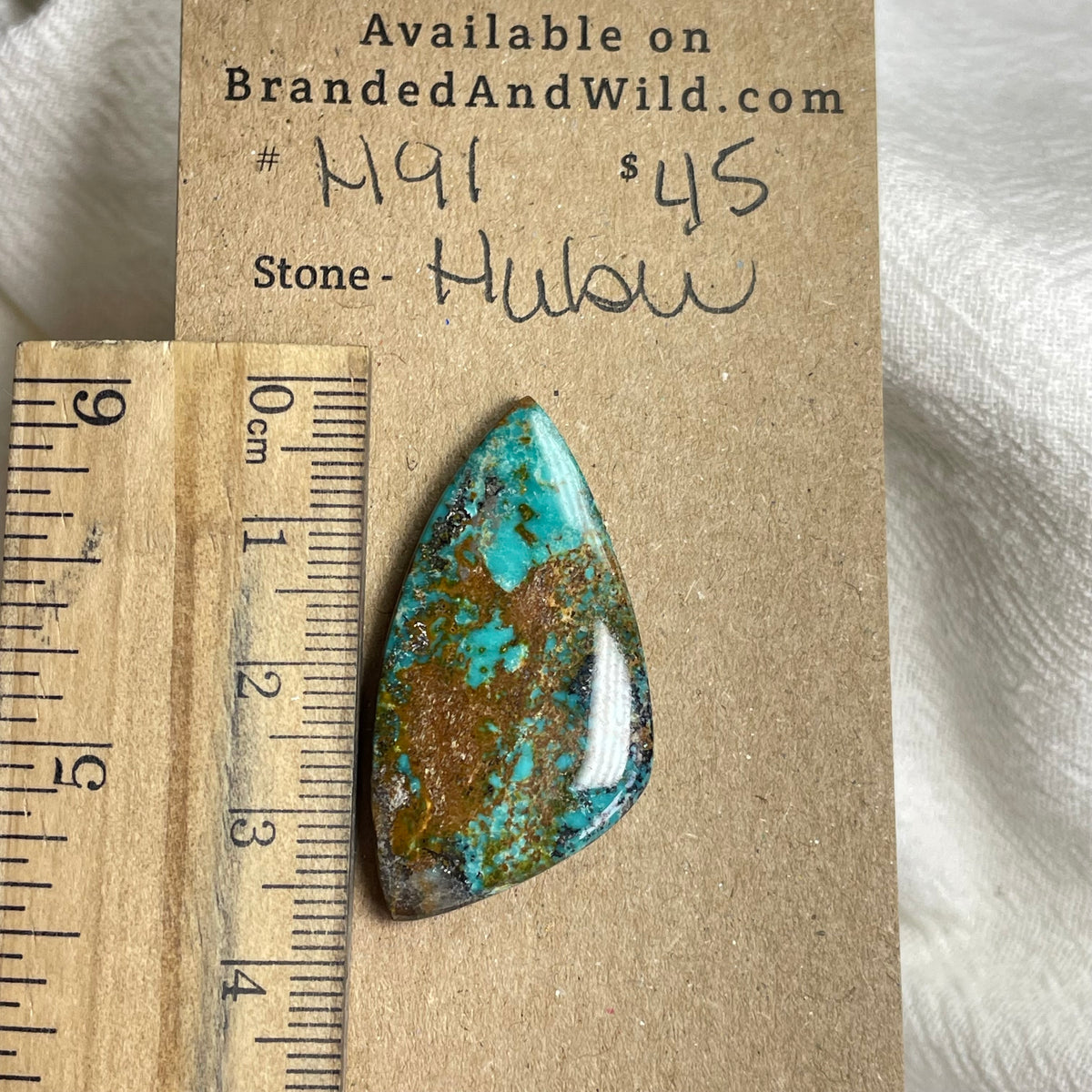 Hubei Turquoise Cabochon - H91 CE6EB2F6-6F2C-4D2F-AB3D-206741A07861 Brandedandwild.com