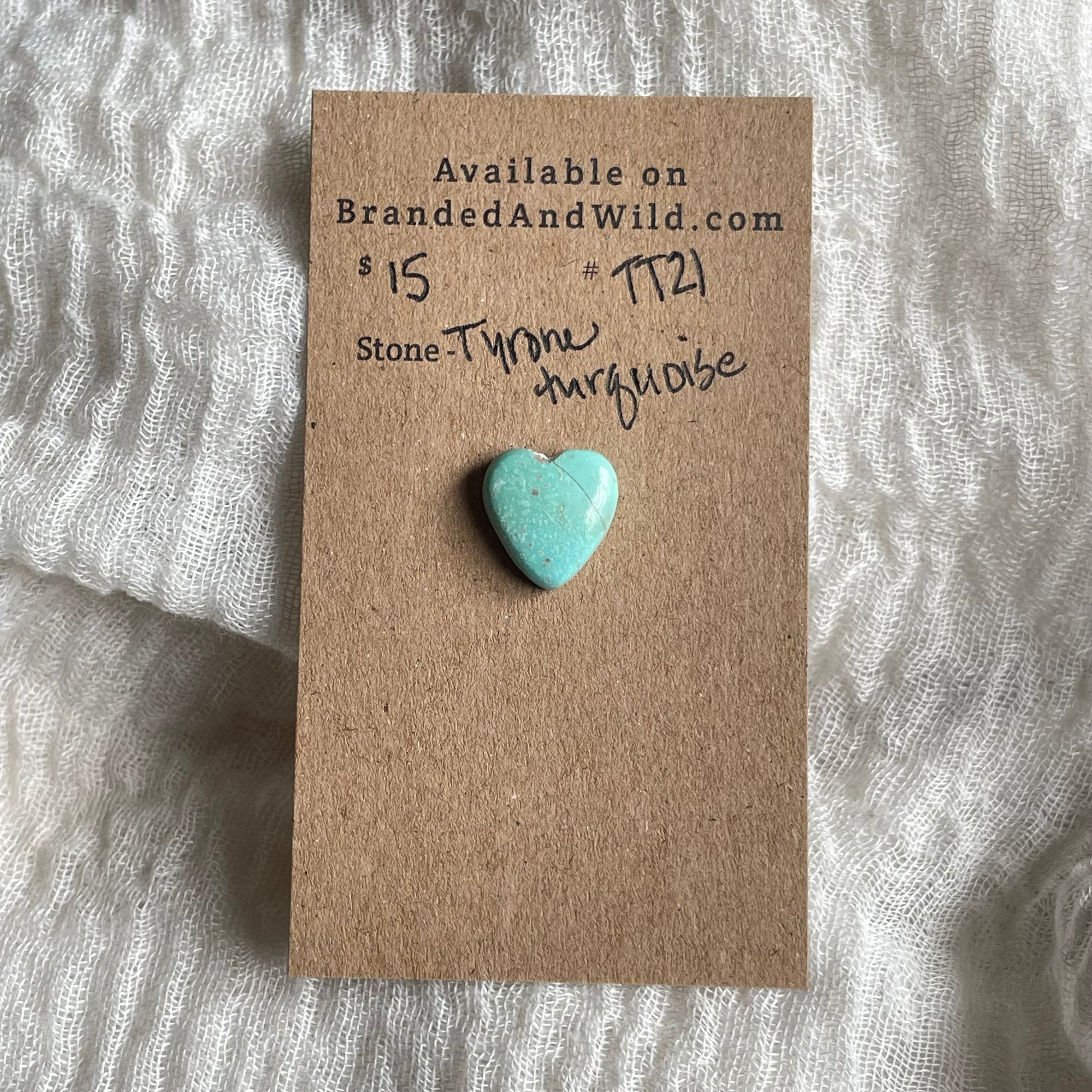 Tyrone Turquoise Cabochon - TT21 CE781296-0E48-4D7A-9406-3EB05B046140 Brandedandwild.com