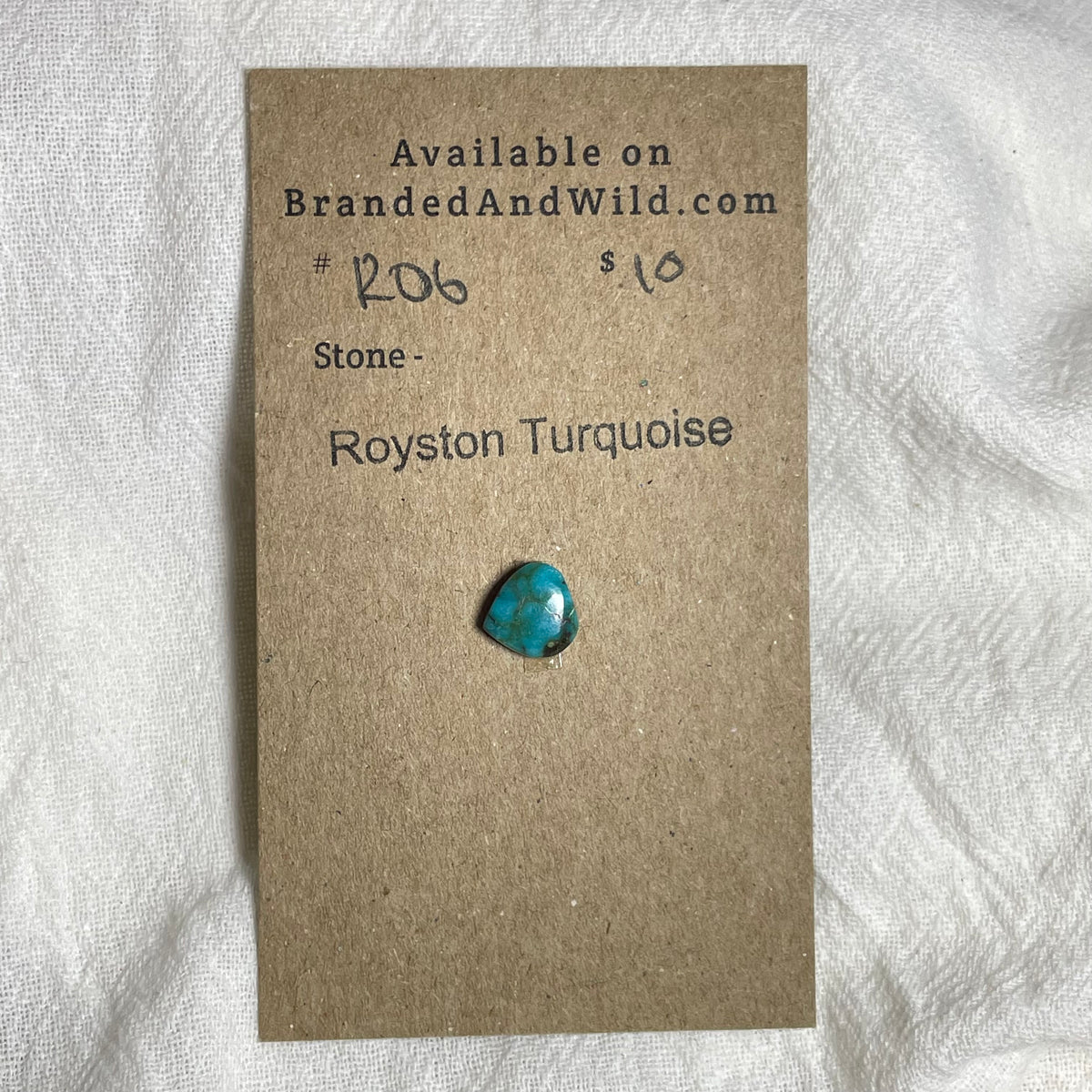 Royston Turquoise Cabochon - R06