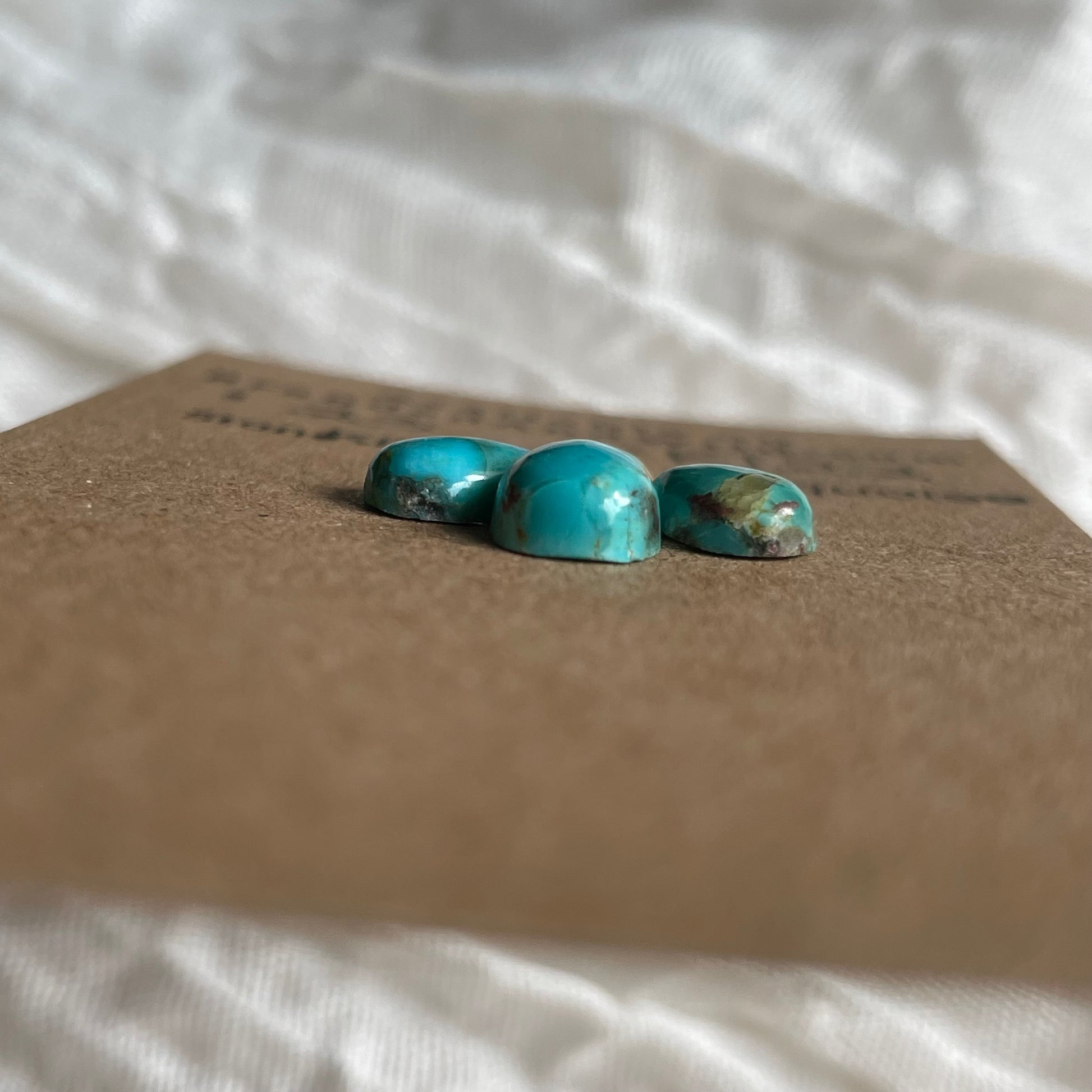 Kingman Turquoise Cabochon - KT22 CEA2768E-99C8-481A-ADAD-EBD6B0FA9DFB Brandedandwild.com