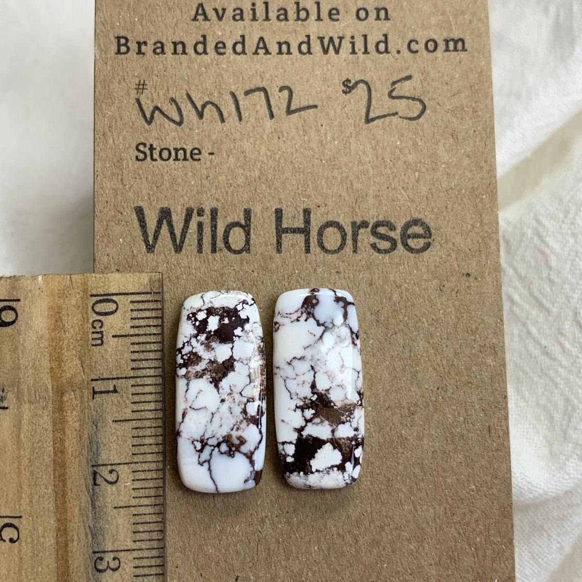 Wild Horse Cabochon - WH172 CEB6F2CC-0CB2-4B90-804B-6347E0322B95 Brandedandwild.com
