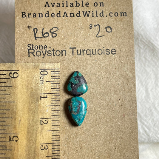 Royston Turquoise Cabochon - R68