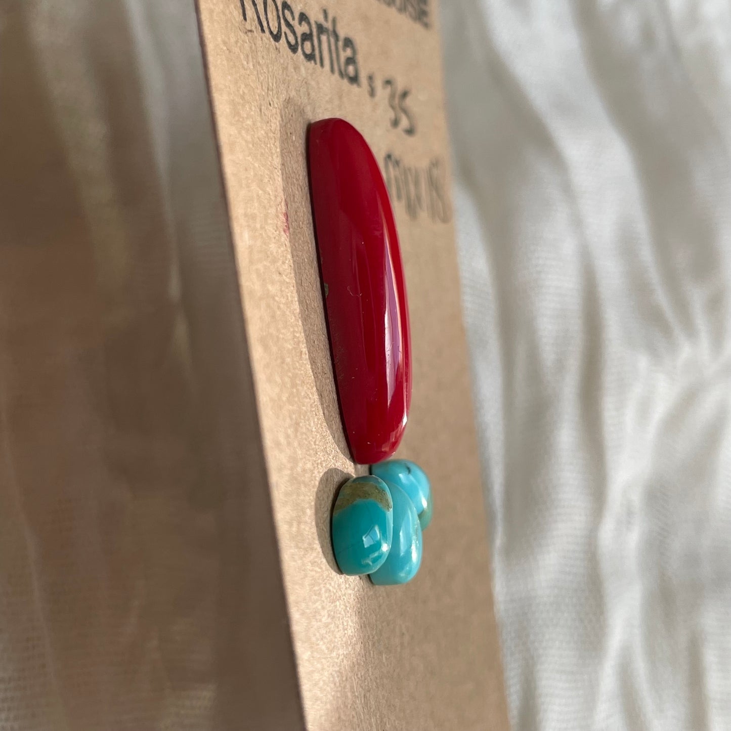 Rosarita / Kingman Turquoise Cabochon - MIX118 CEDE19B4-43F1-4725-9D40-B4CFE6A824FF Brandedandwild.com