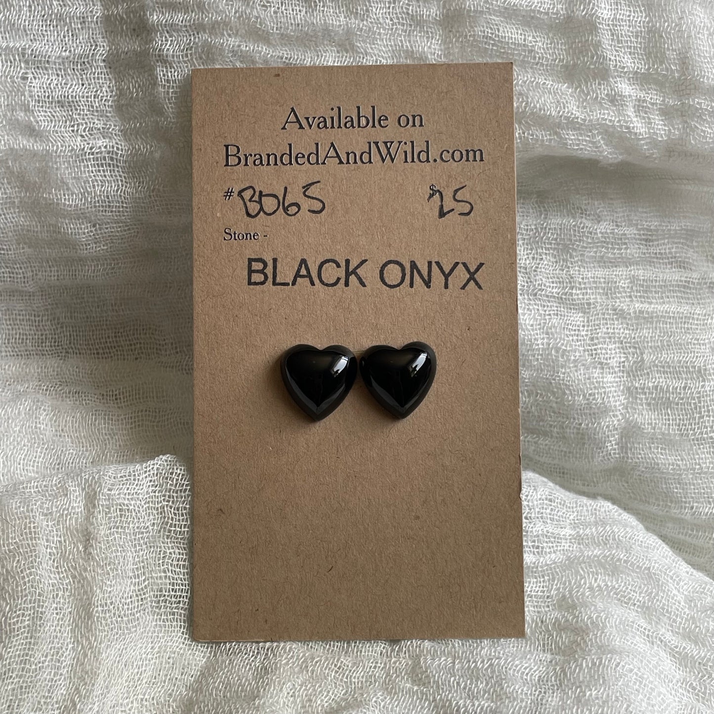 Black Onyx - Cabochon - B065