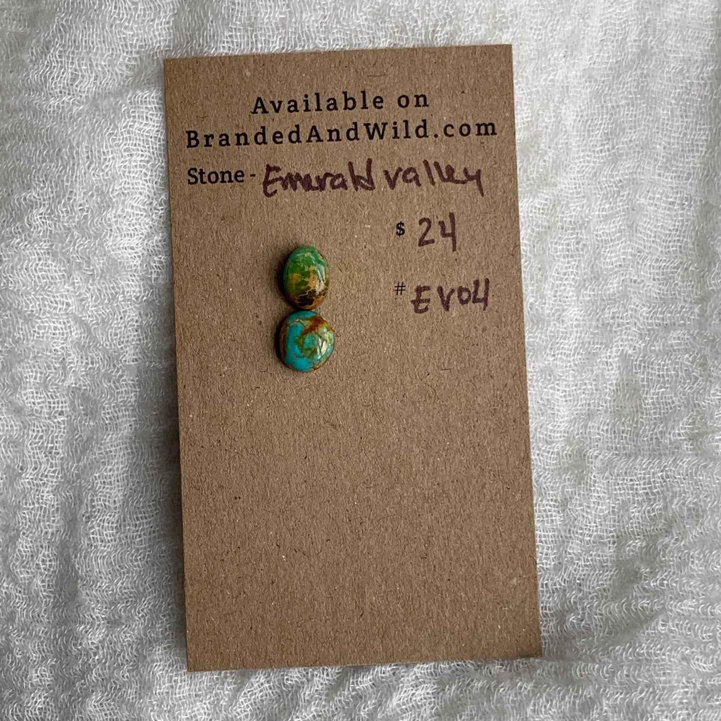 Emerald Valley Turquoise Cabochon - EV04