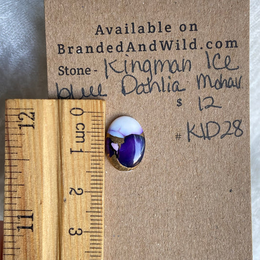 Kingman Ice Blue Dahlia Mohave - KID28