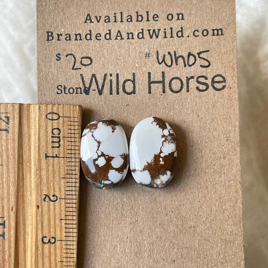 Wild Horse Cabochon - WH05 CF38BCA7-6D57-4B3A-BB43-DE7AF2F9F787 Brandedandwild.com