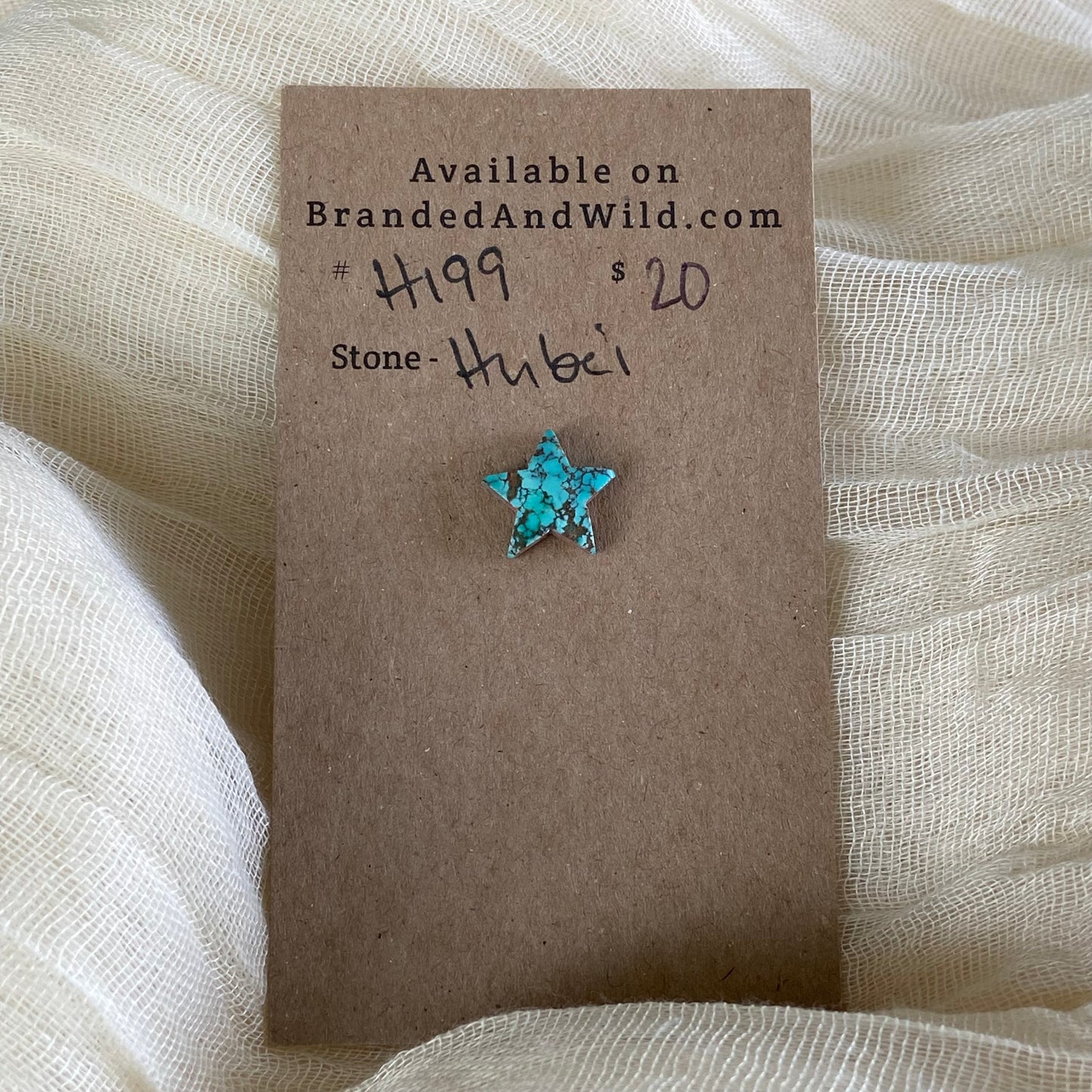 Hubei Turquoise Cabochon - H199 CF63D75D-116B-404E-BA84-00E1E3976E57 Brandedandwild.com