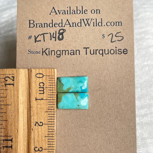 Kingman Turquoise Cabochon - KT148 CF64B9E3-8B49-4923-A5FA-F5A358D5117F Brandedandwild.com