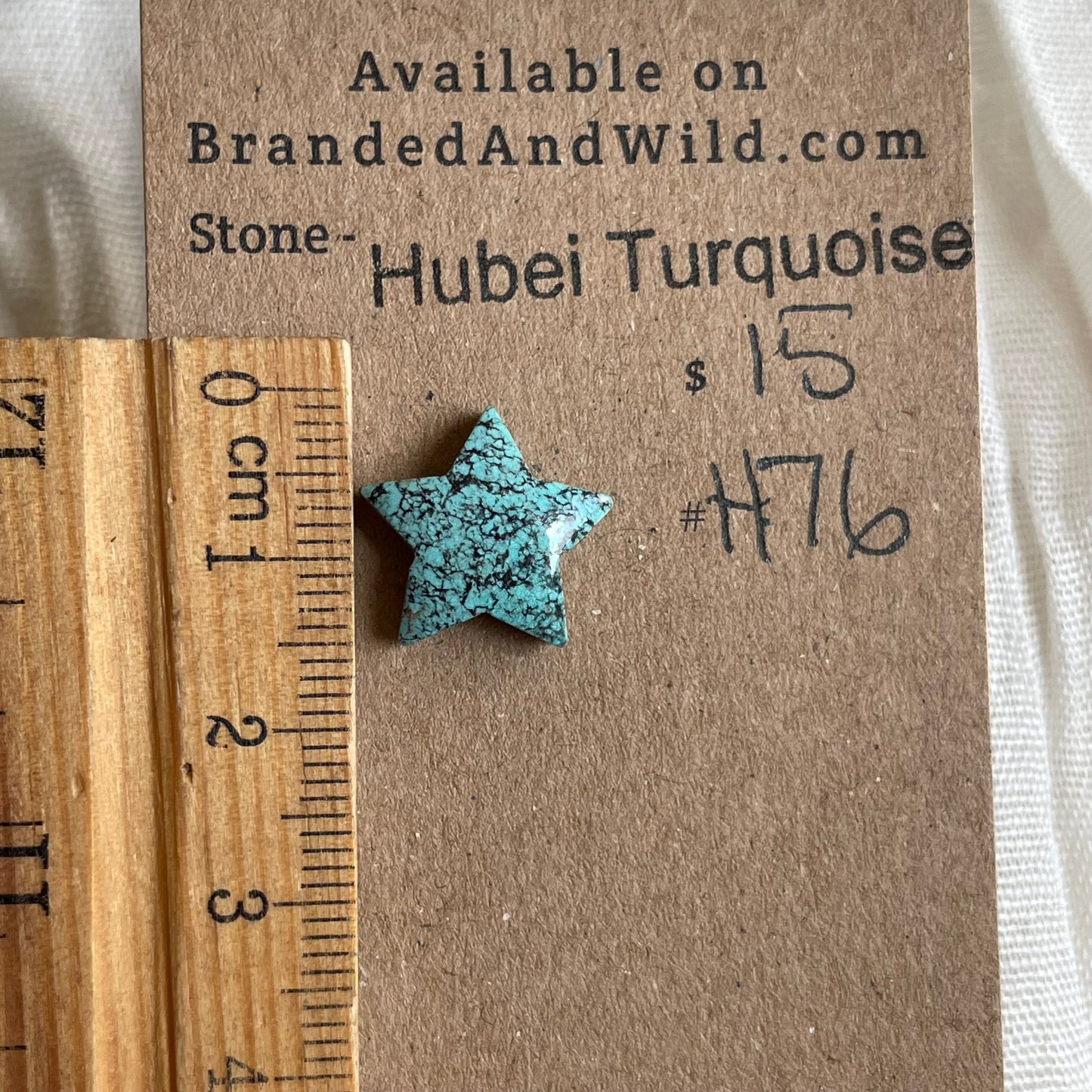 Hubei Turquoise Cabochon - H76 CF67AF99-C5F5-48AE-8CF0-F3037D26CB1A Brandedandwild.com