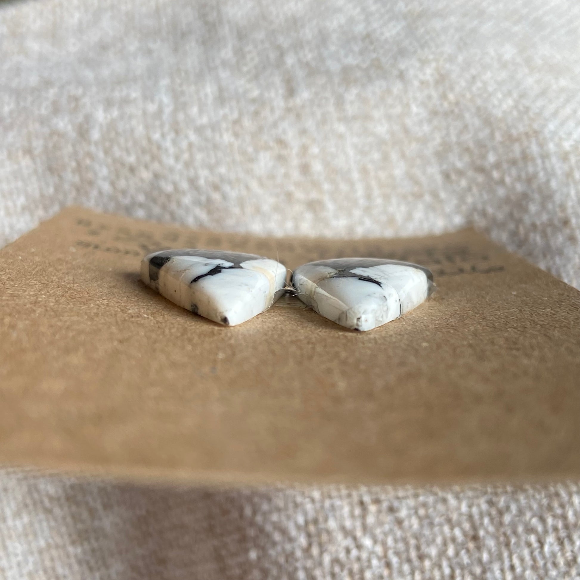 White Buffalo Cabochon - WB26 CF8E8692-2FCE-4671-840F-7A7B3A8B5493 Brandedandwild.com