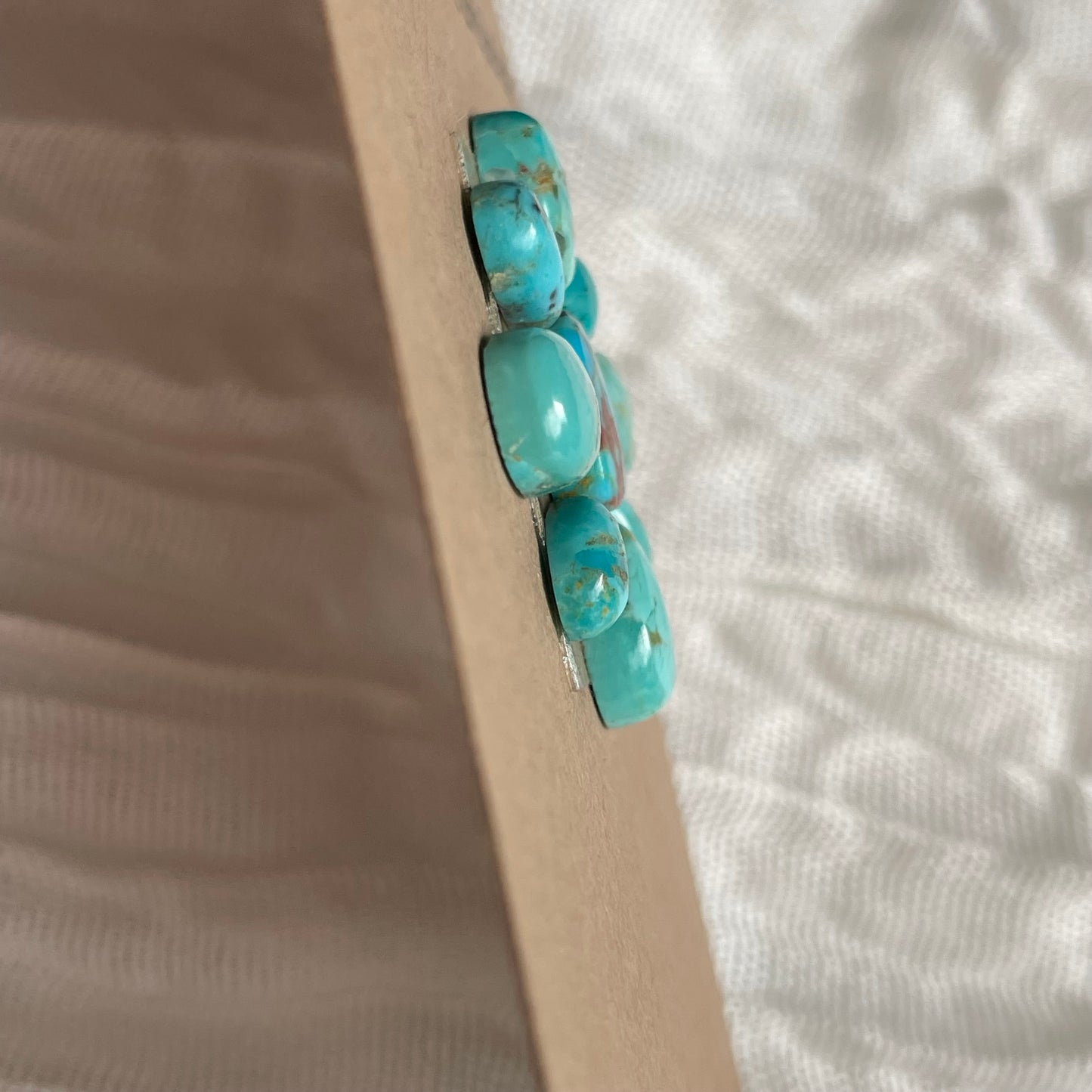 Kingman Turquoise Cabochon - KT31 CFB625E4-B074-47F6-AD7F-7BAD1A77C219 Brandedandwild.com
