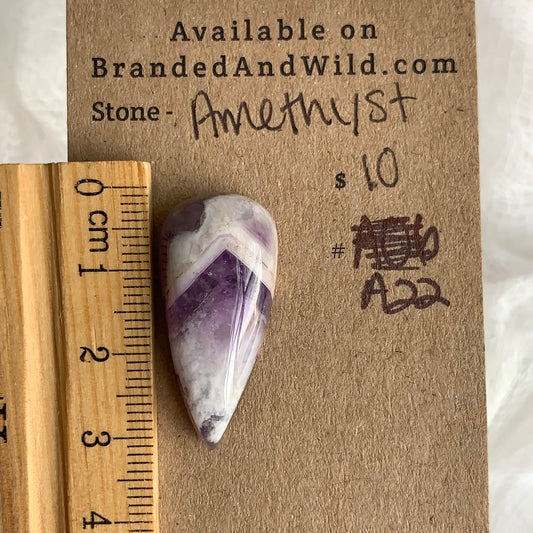 Amethyst Cabochon - A22