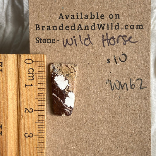 Wild Horse Cabochon - WH62 CFD67691-AF6A-4BEA-8F13-6F6BE1FD6DD6 Brandedandwild.com