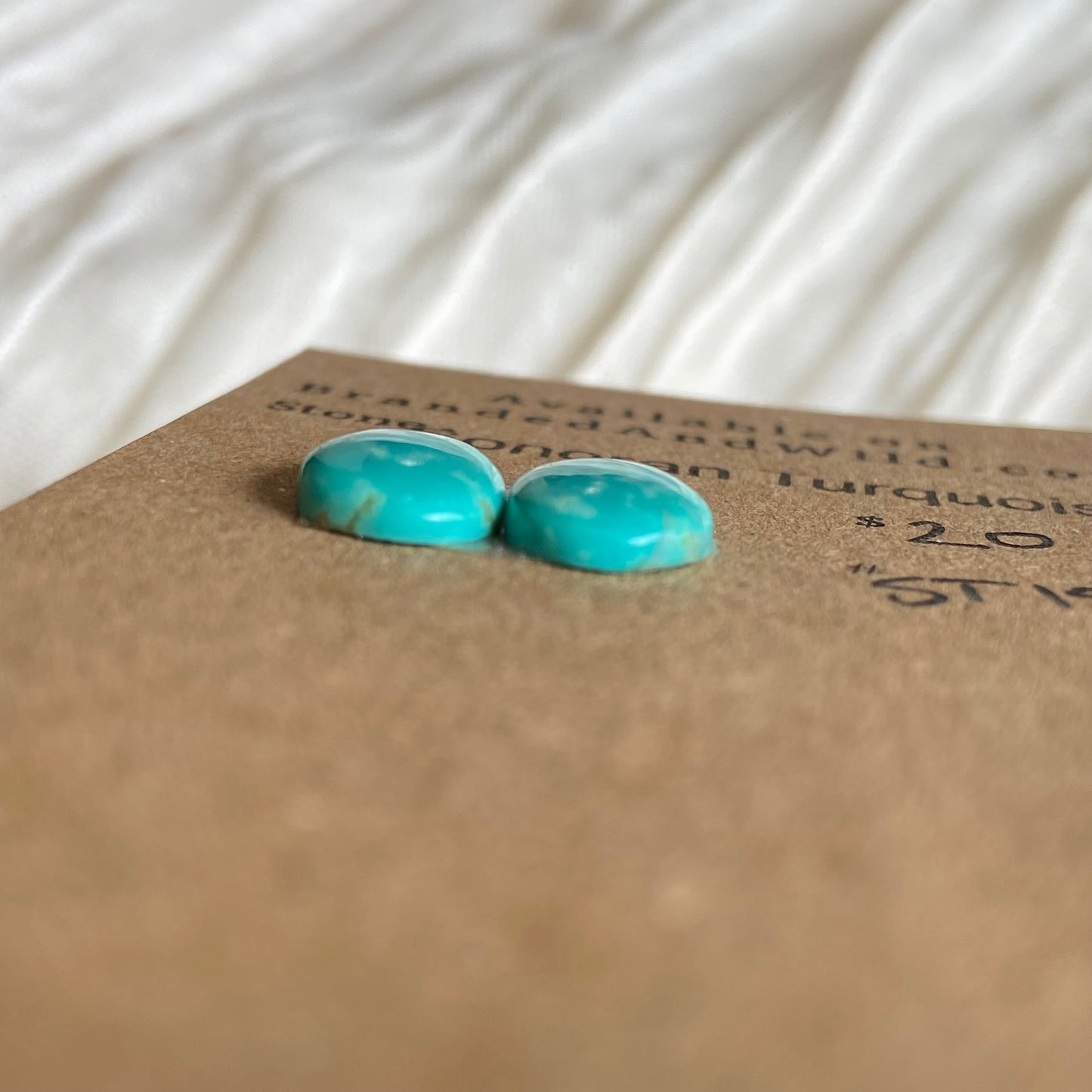 Sonoran Turquoise Cabochon - ST156 CFED504F-AE48-428D-BD40-E550238F7B13 Brandedandwild.com