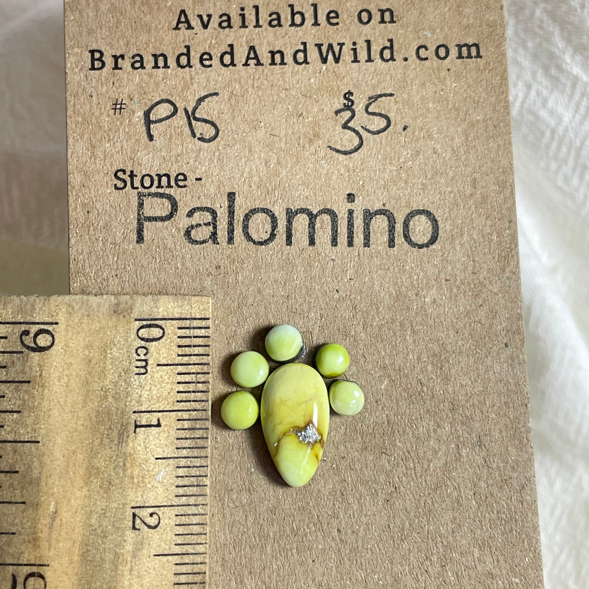 Palomino Cabochon - P15 CFF73694-B3E8-4785-BC6D-A0DC0B706945 Brandedandwild.com