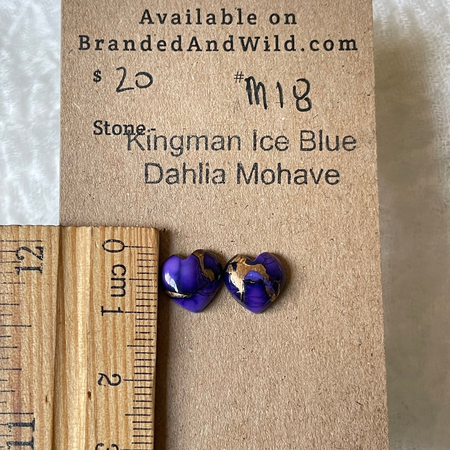 Ice Blue Dahlia Cabochon - KID37 D00390FB-1E00-4459-9185-BD93BAE74413 Brandedandwild.com