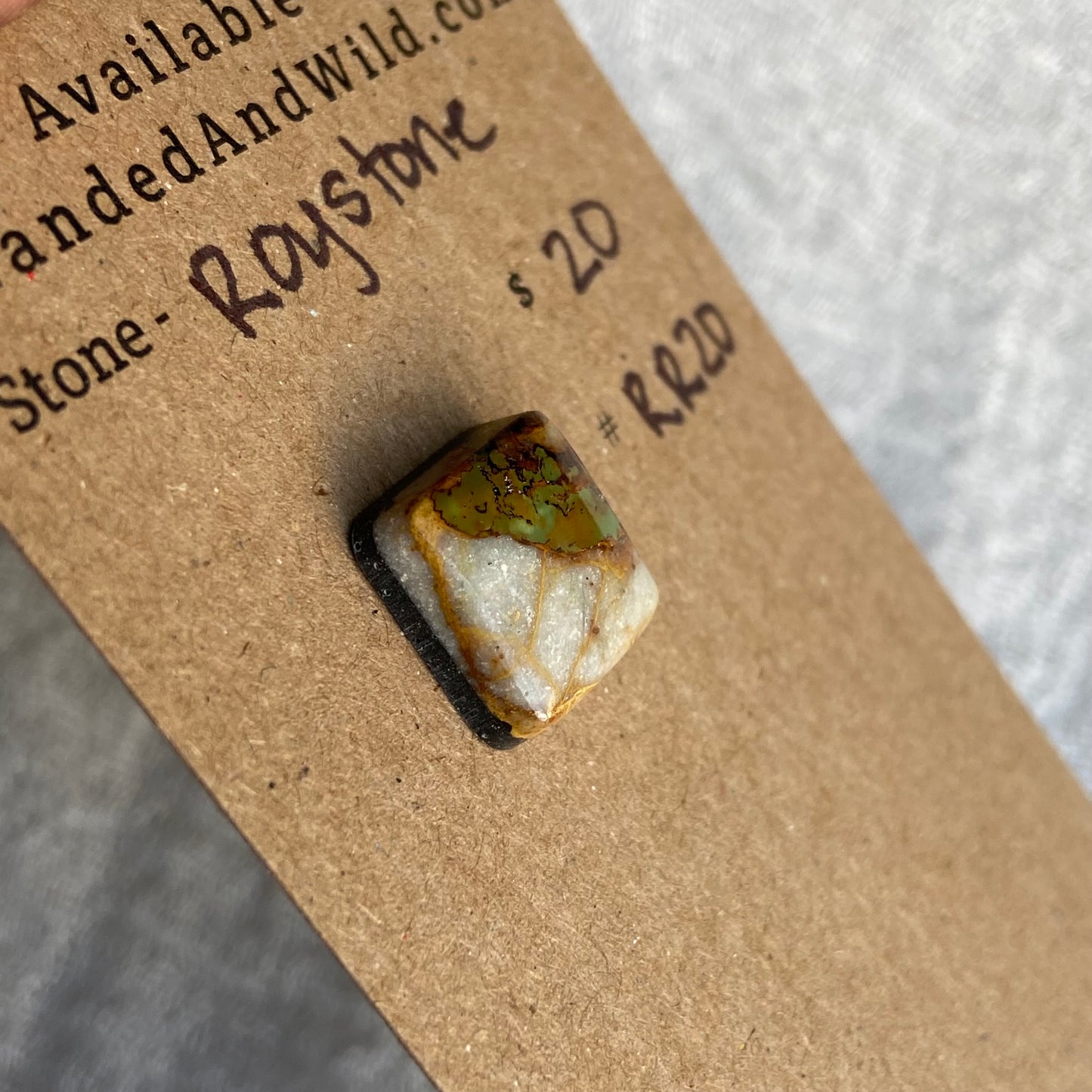 Royston Ribbon Turquoise Cabochon RR20