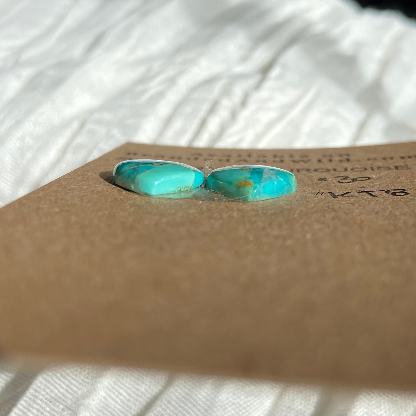 Kingman Turquoise Cabochon - KT81 D0183038-5D62-450A-8363-FCEB03ED6F56 Brandedandwild.com
