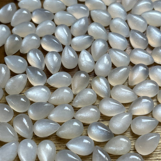 White Moonstone - 6x9 mm - WM01 D022D2E5-172F-4ACA-8514-F994EFFDCD78 Brandedandwild.com