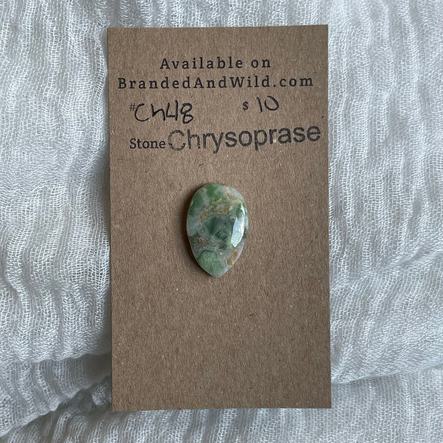 Chrysoprase Cabochon - Ch48