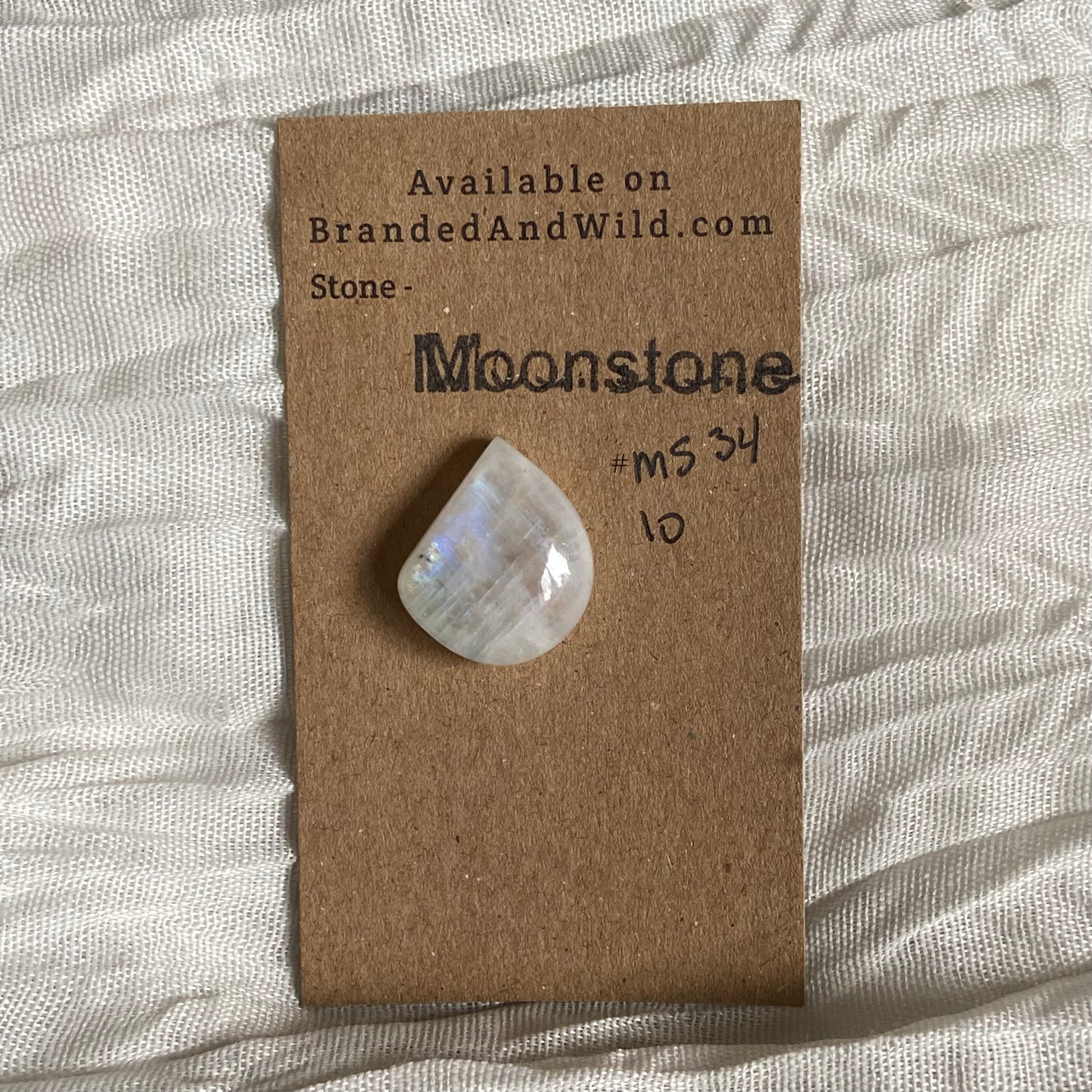 Moonstone cabochon - Ms34 D08B1A22-FC19-4313-9274-5AD1D834DDF6 Brandedandwild.com