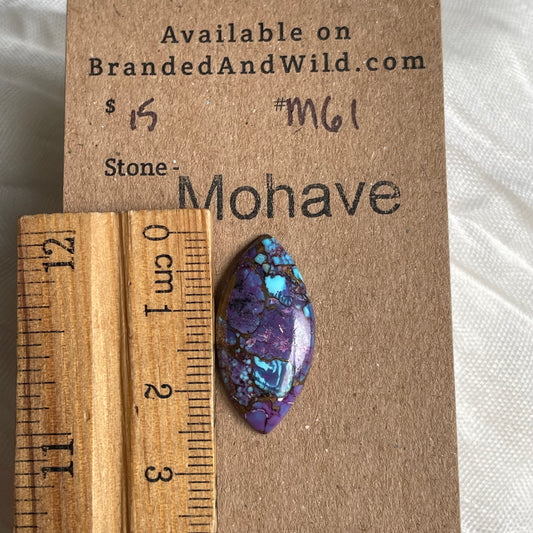 Mohave Cabochon - M61 Cabochon D0946303-1F8A-4255-9BAF-BF300902176D Brandedandwild.com