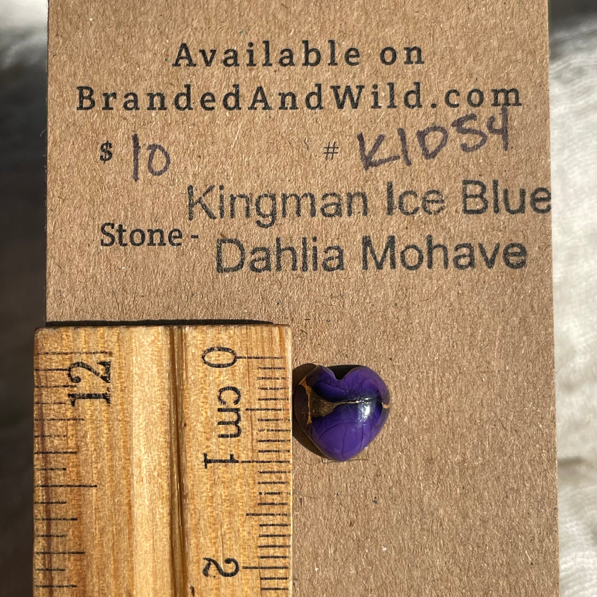 Kingman Ice Blue Dahlia Mohave - KID54 D0AC73EA-721E-47DE-AA7B-859801658EF5 Brandedandwild.com