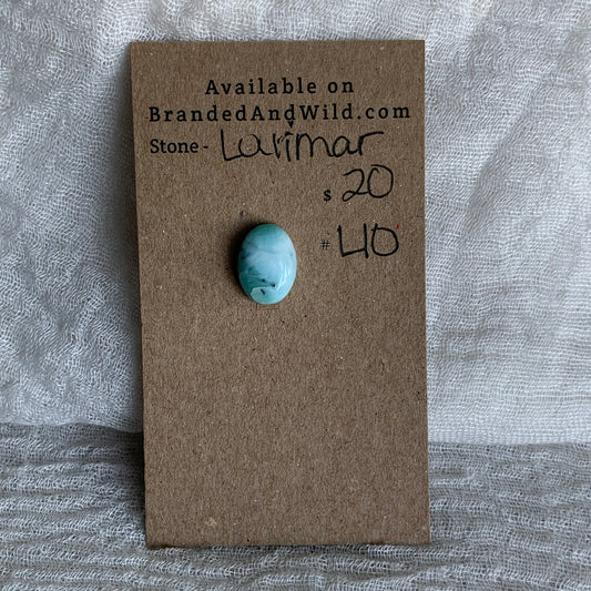 Larimar Cabochon - L10