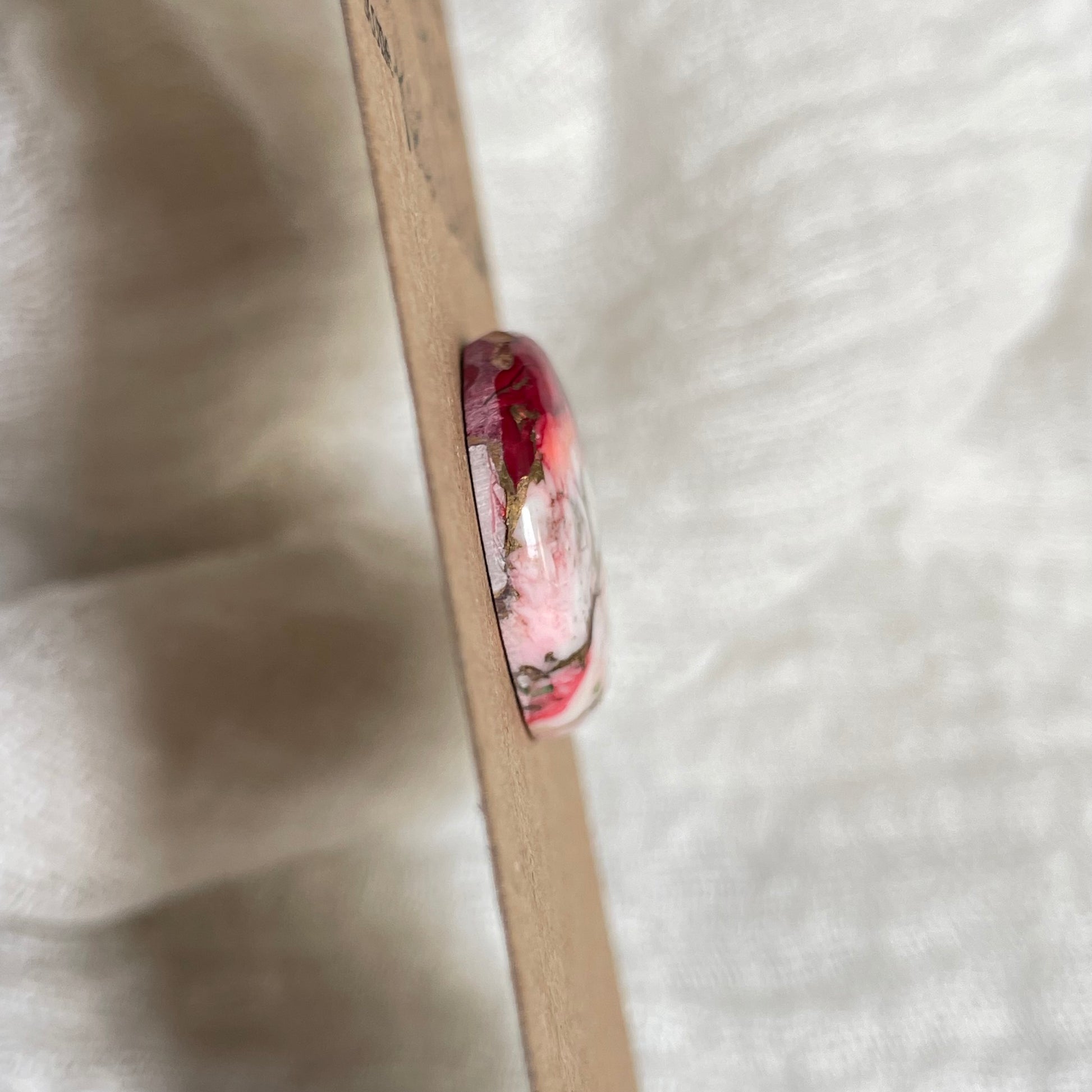 Red Dahlia Cabochon - RD19 D0BF8B57-97F8-41E7-BFF2-1C45214BD688 Brandedandwild.com