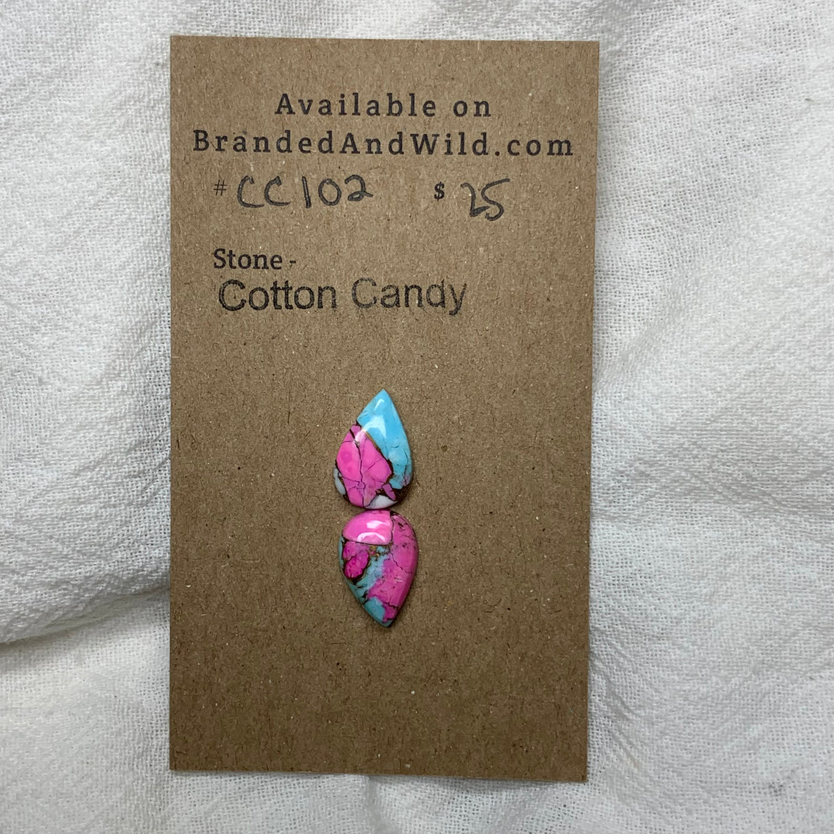 Cotton Candy Cabochon - CC102 D0C373F2-0200-4ABD-8CDA-58255F7AC0FD Brandedandwild.com