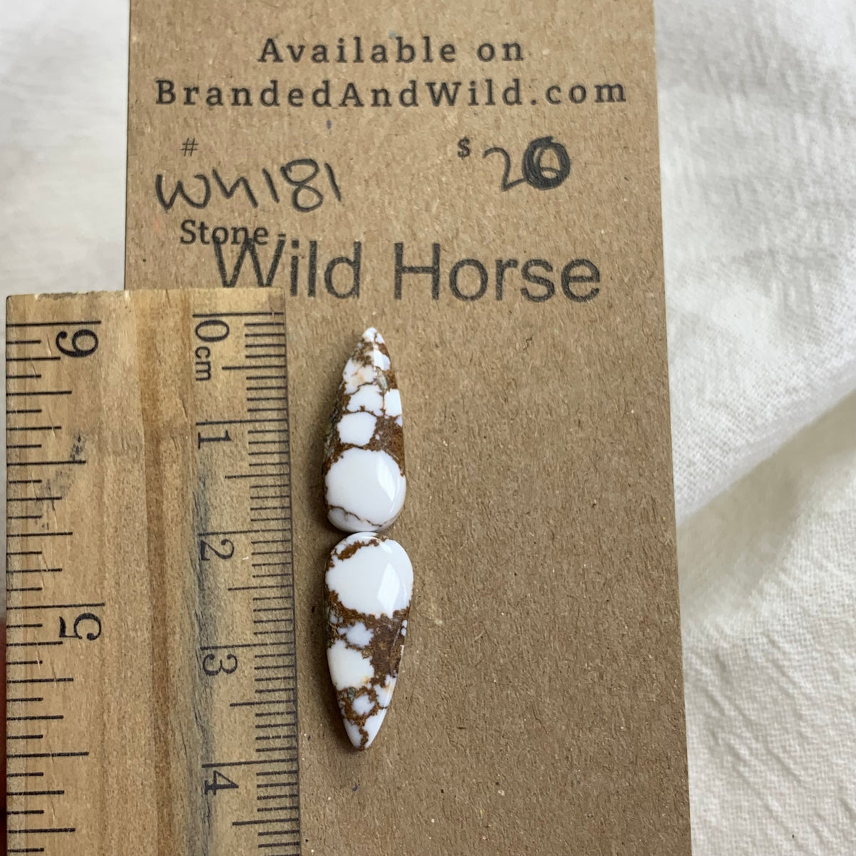 Wild Horse Cabochon - WH181 D0EECB05-6C16-4849-80B5-74F02952E845 Brandedandwild.com