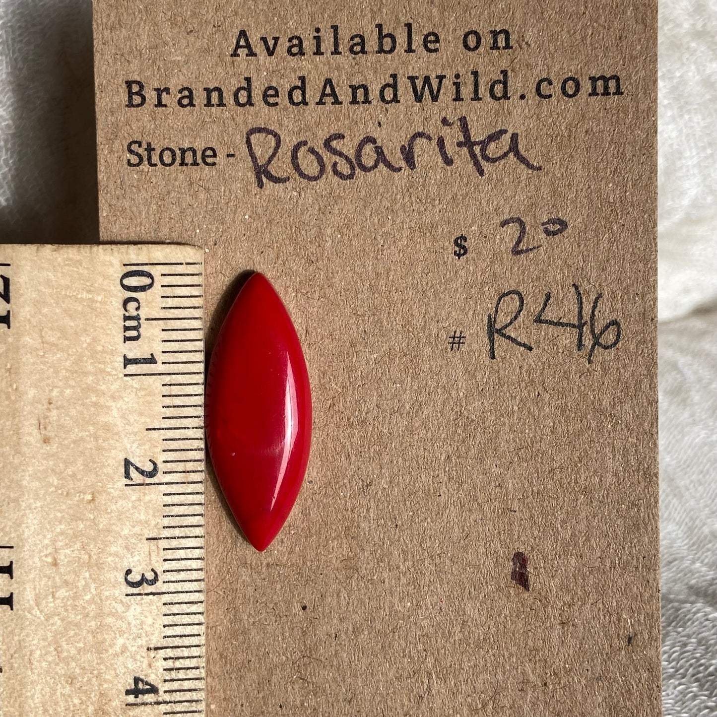 Rosarita - Cabochon - R46 D0FB0E0C-71C4-40AA-86D1-A8AEF9867107 Brandedandwild.com