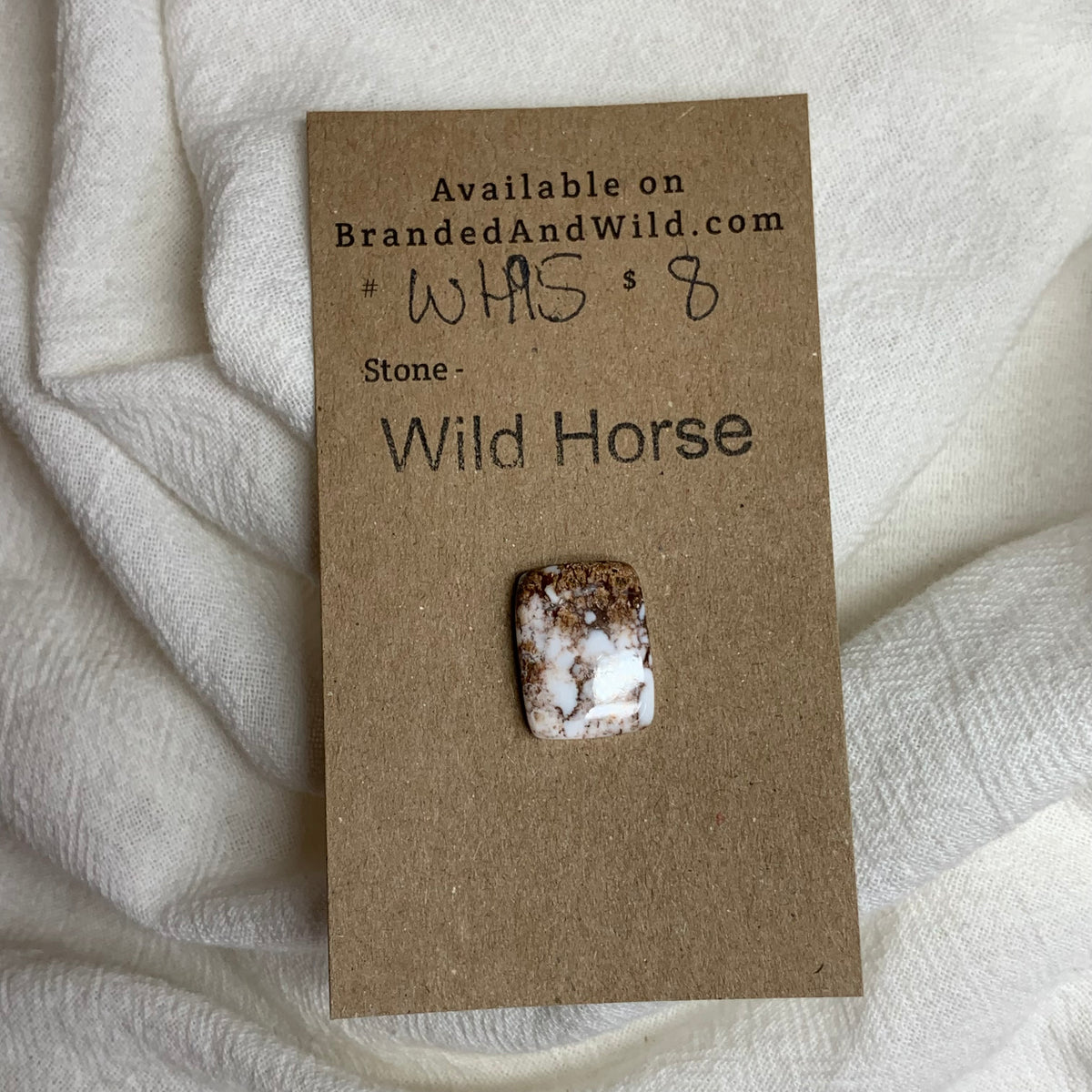 Wild Horse Cabochon - WH95 D122E454-70DF-4F6A-ACB3-10B897B128C5 Brandedandwild.com