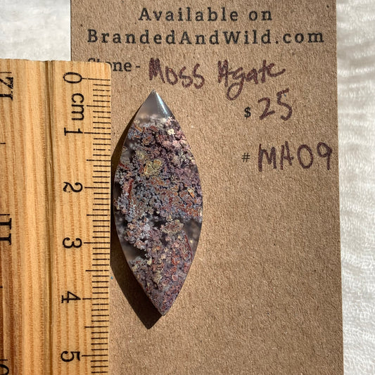 Moss Agate Cabochon- MA09