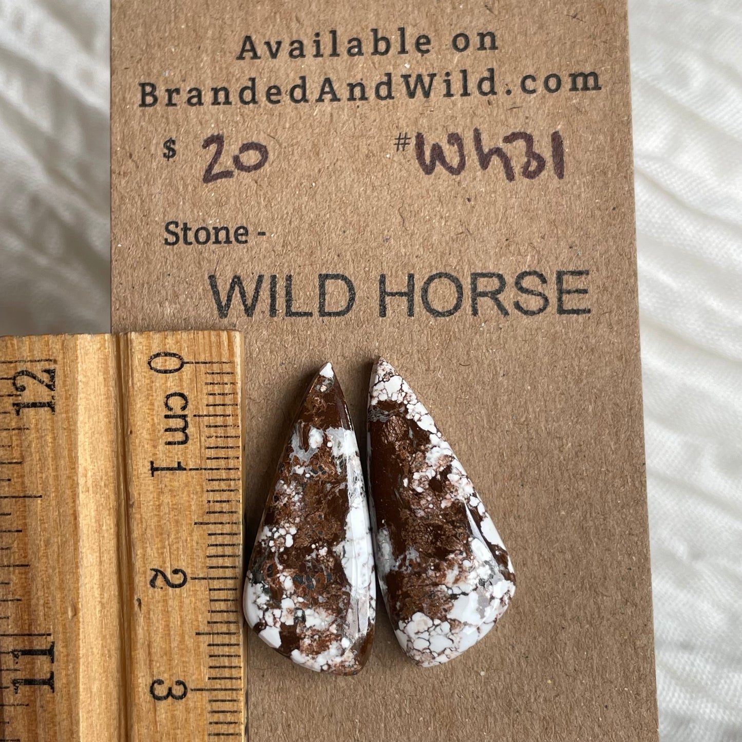 Wild Horse Cabochon - WH31 D13D7B7F-46F0-4A86-896A-7E2C5D637E88 Brandedandwild.com
