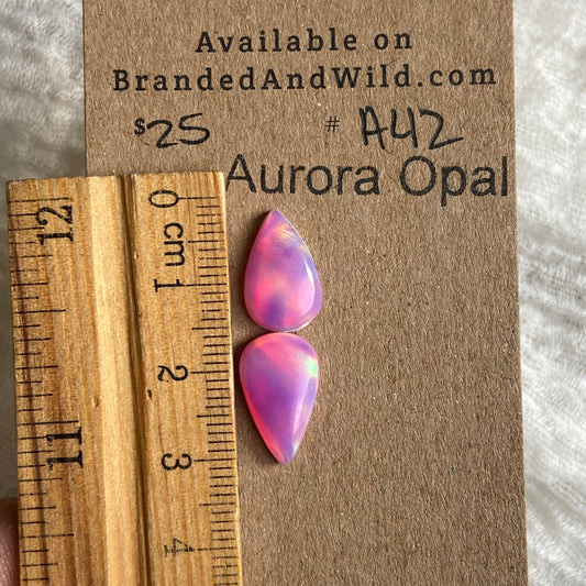 Aurora Opal Cabochon - A42 D16A7FF2-679F-4667-82C2-E9C34A2532B0 Brandedandwild.com