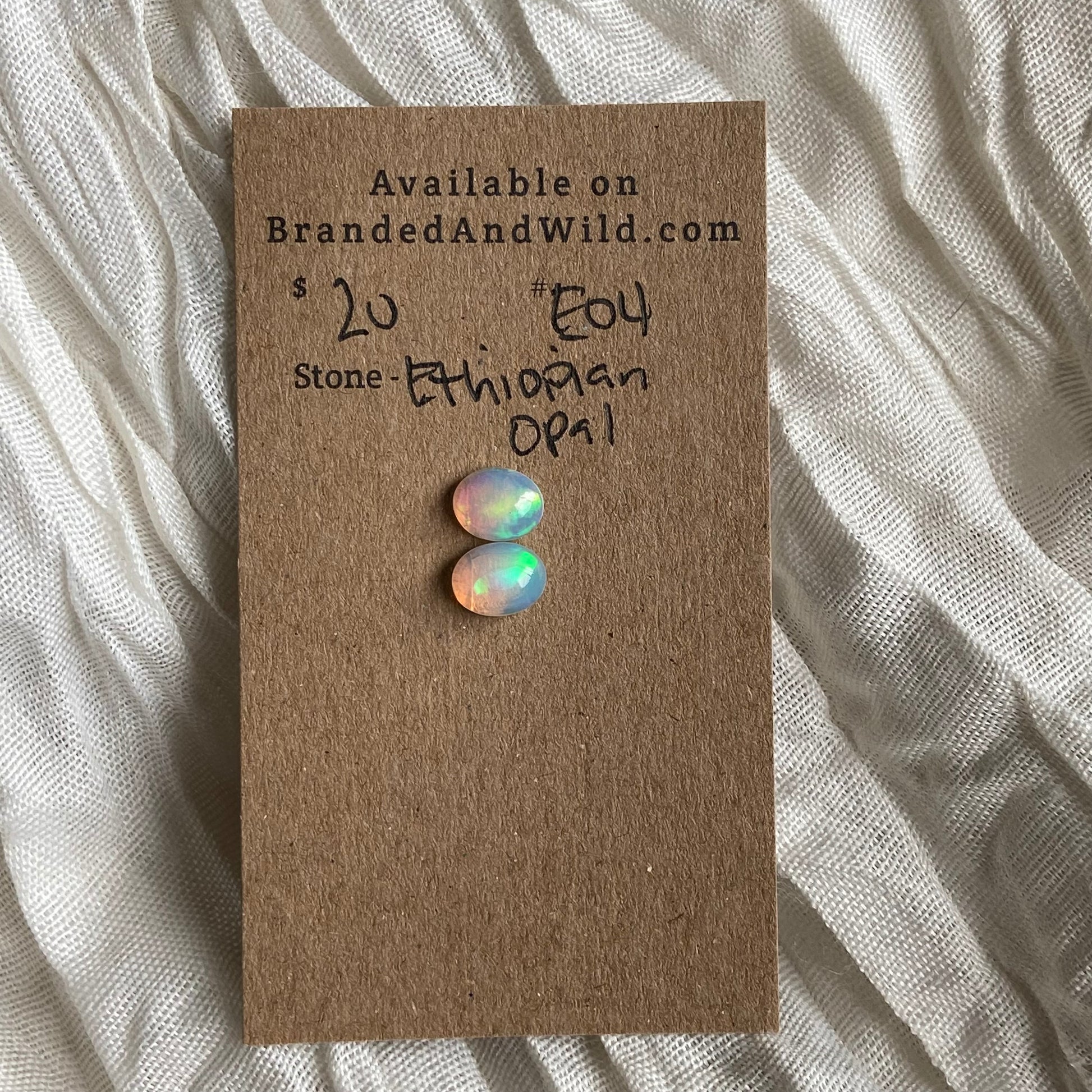 Ethiopian Opal Cabochon - EO4 D17D8F7D-7431-483E-9FF6-4A0104EB1C9C Brandedandwild.com
