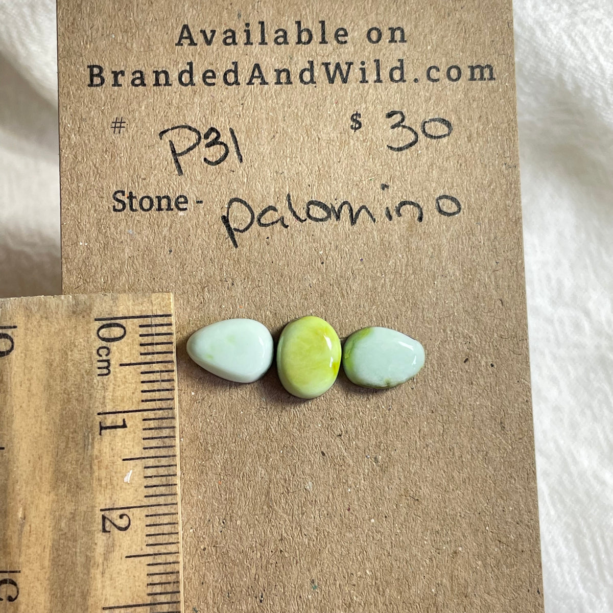 Palomino Cabochon - P31 D18CD4DE-686D-4F47-995D-59E6B7D11D47 Brandedandwild.com