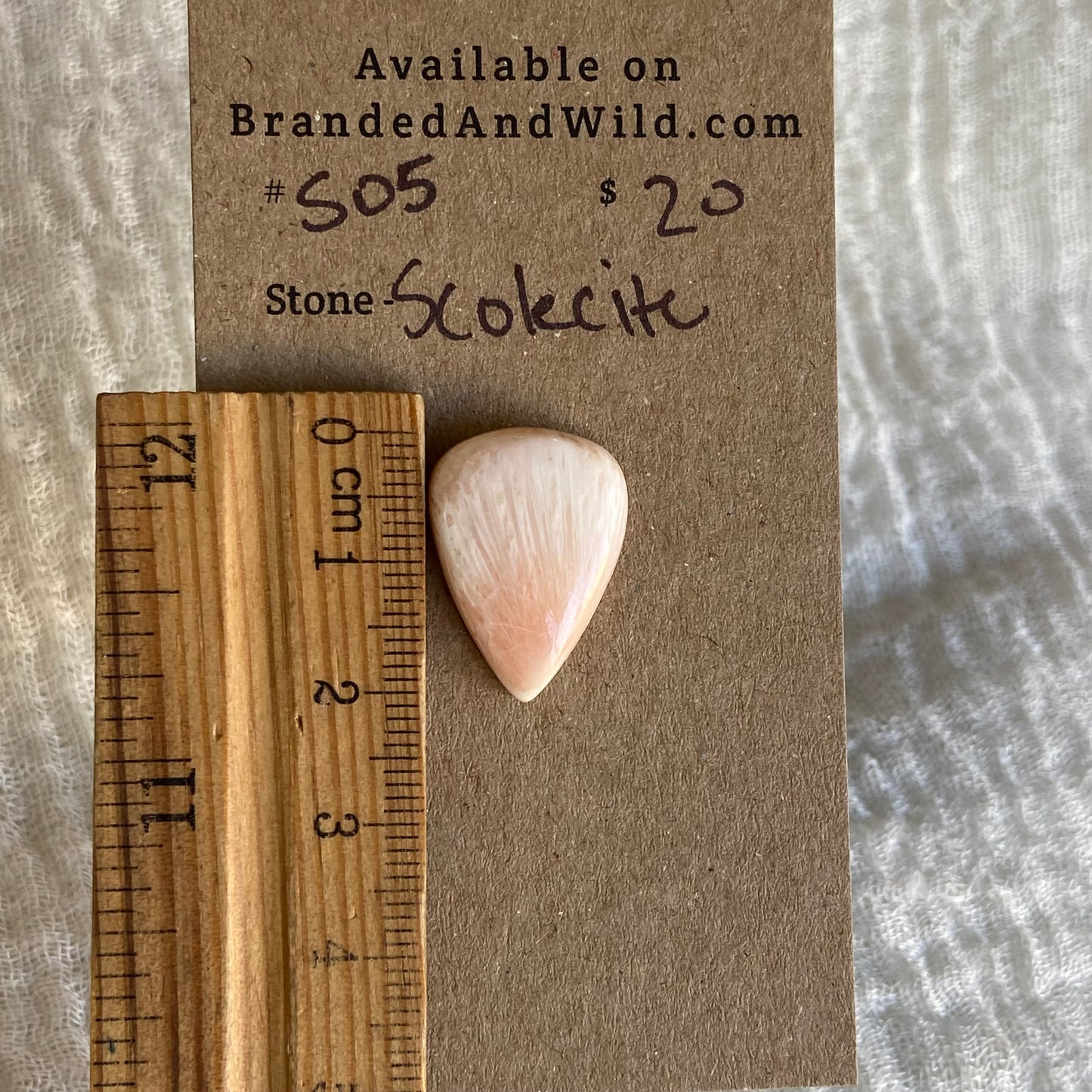 Scolecite Cabochon - S05