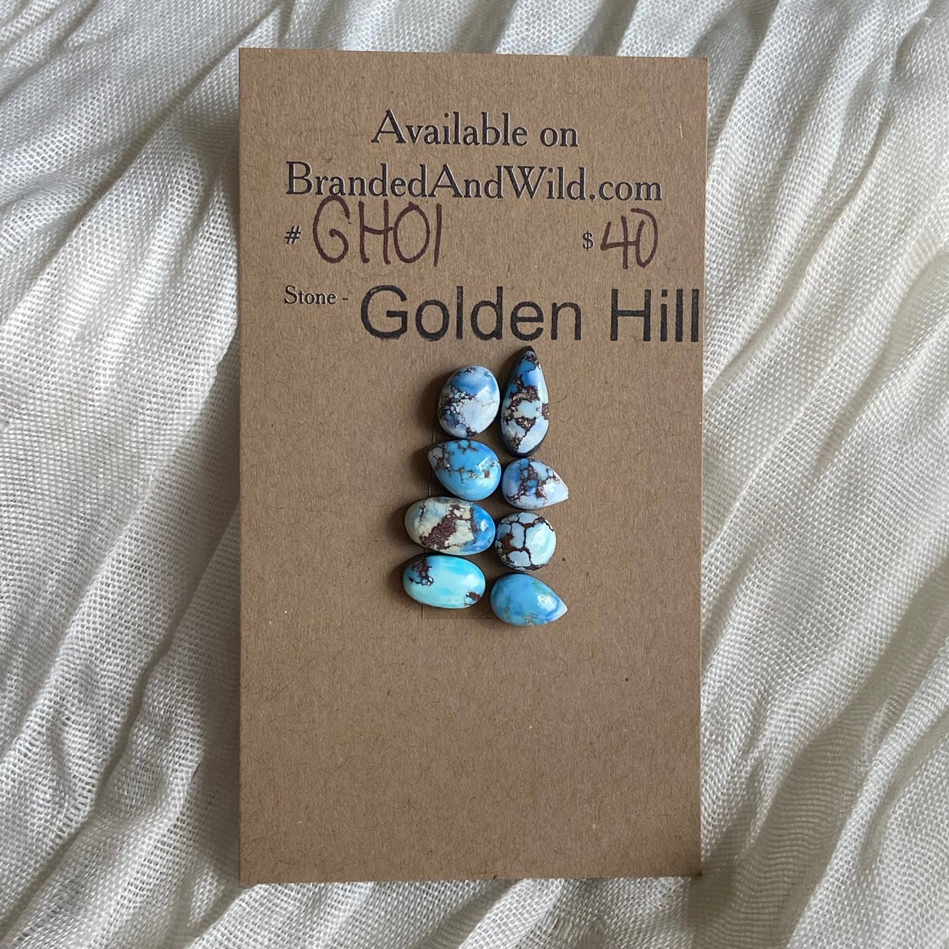Golden Hill Cabochon - GH01 D1A374BE-69F4-4FAA-A78C-5F71923AD865 Brandedandwild.com