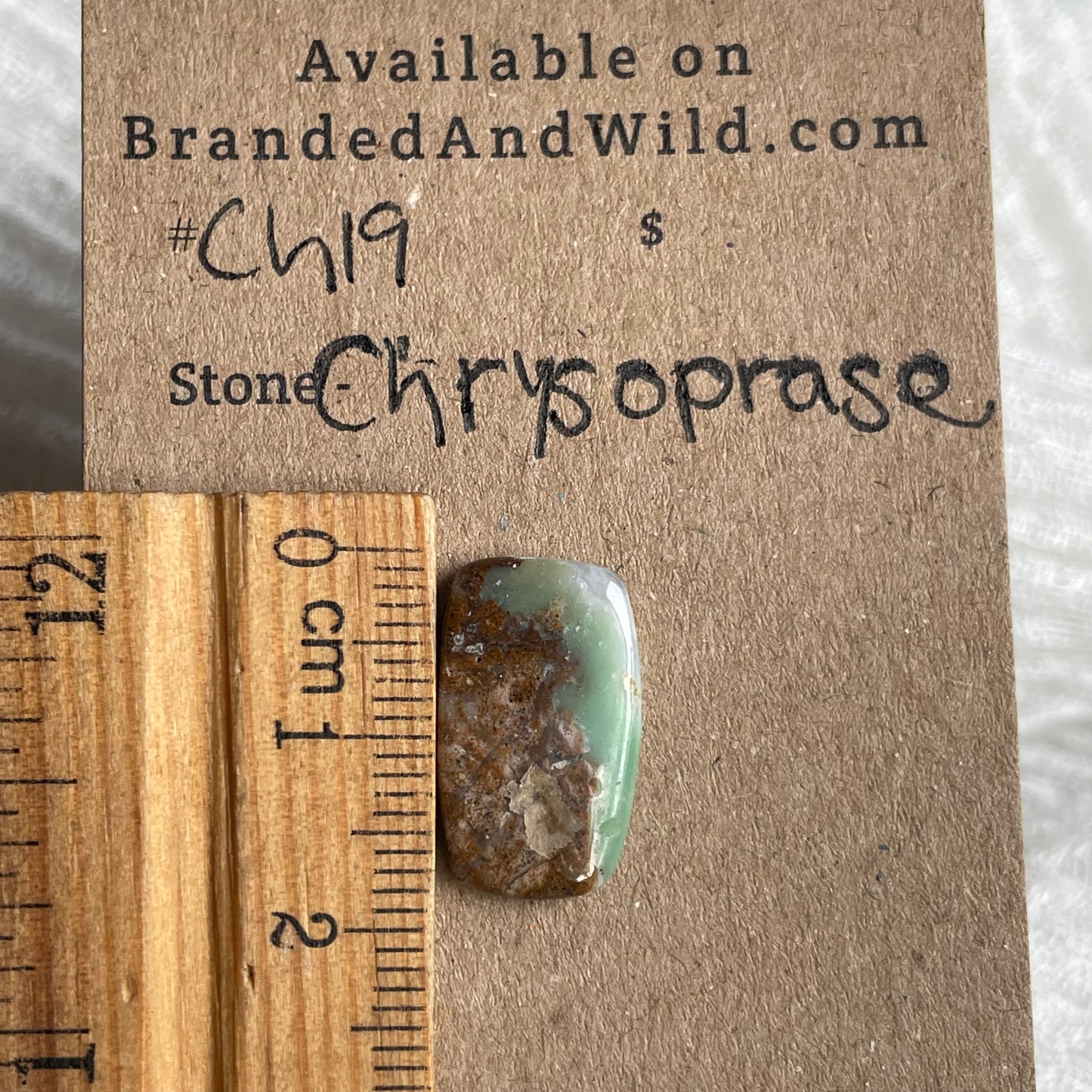 Chrysoprase Cabochon - Ch19