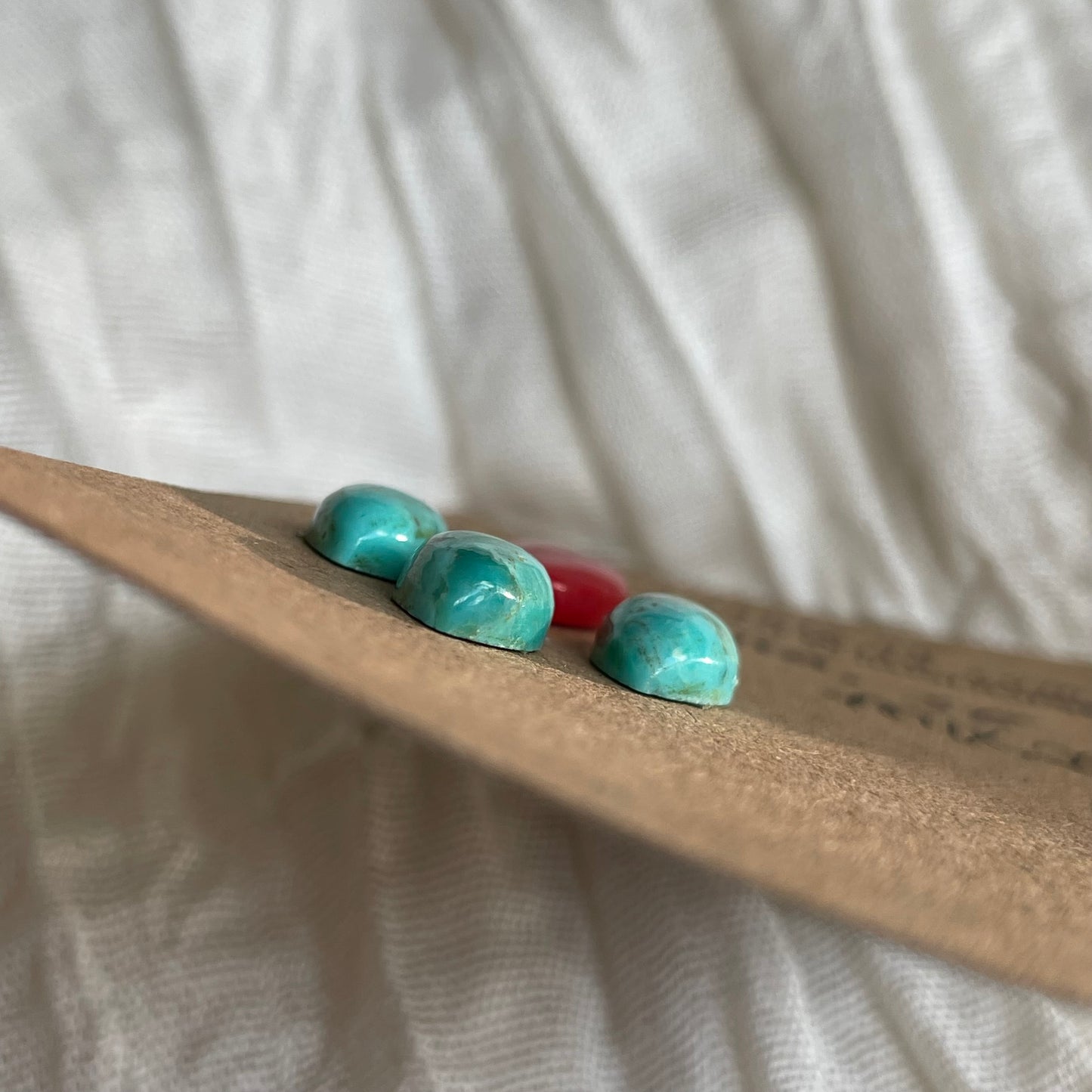 Rosarita / Kingman Turquoise Cabochon - MIX25 D1CBC849-7793-4008-81EE-701F5C9AA1F9 Brandedandwild.com