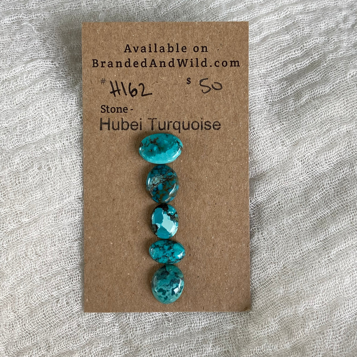Hubei Turquoise Cabochon - H162