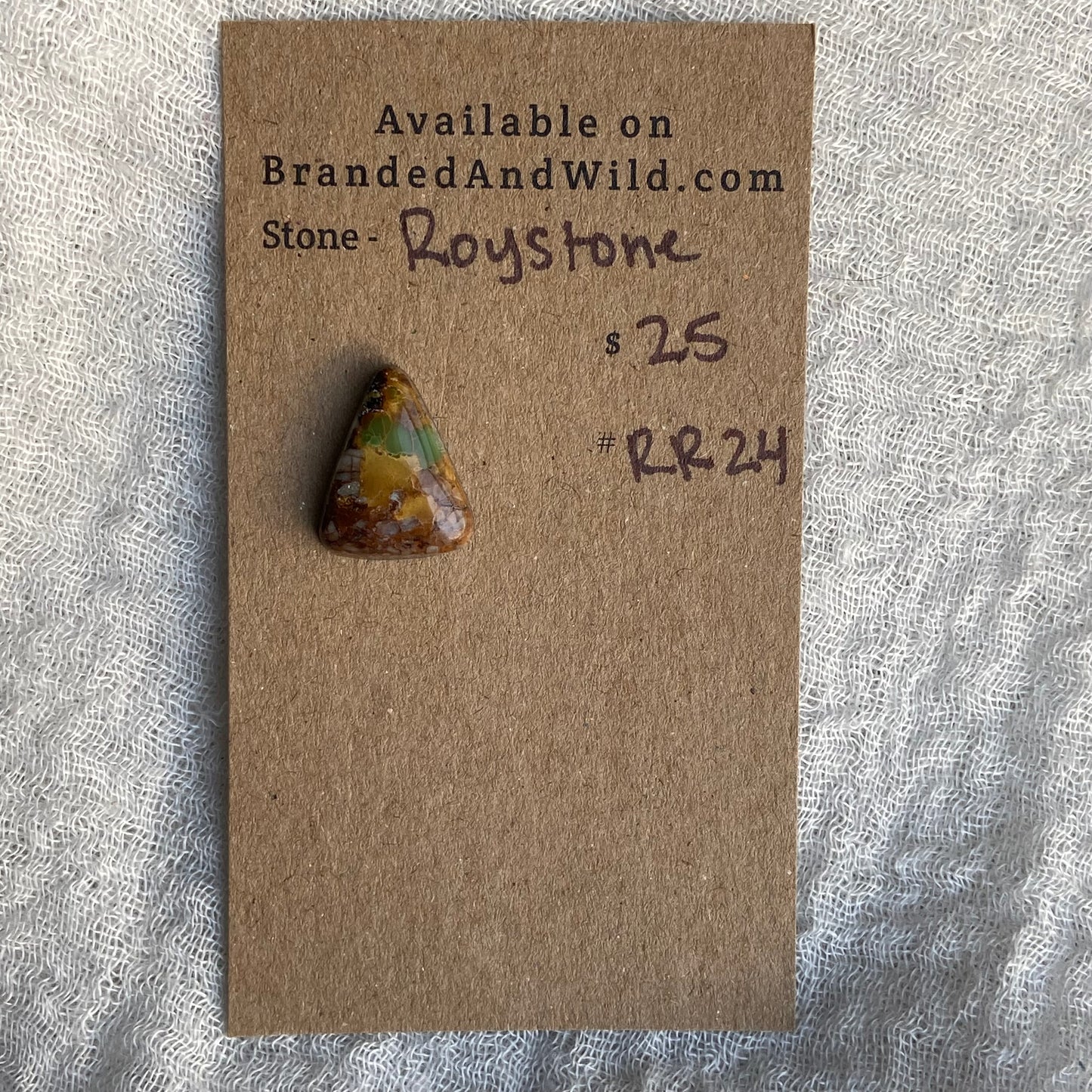 Royston Ribbon Turquoise Cabochon RR24