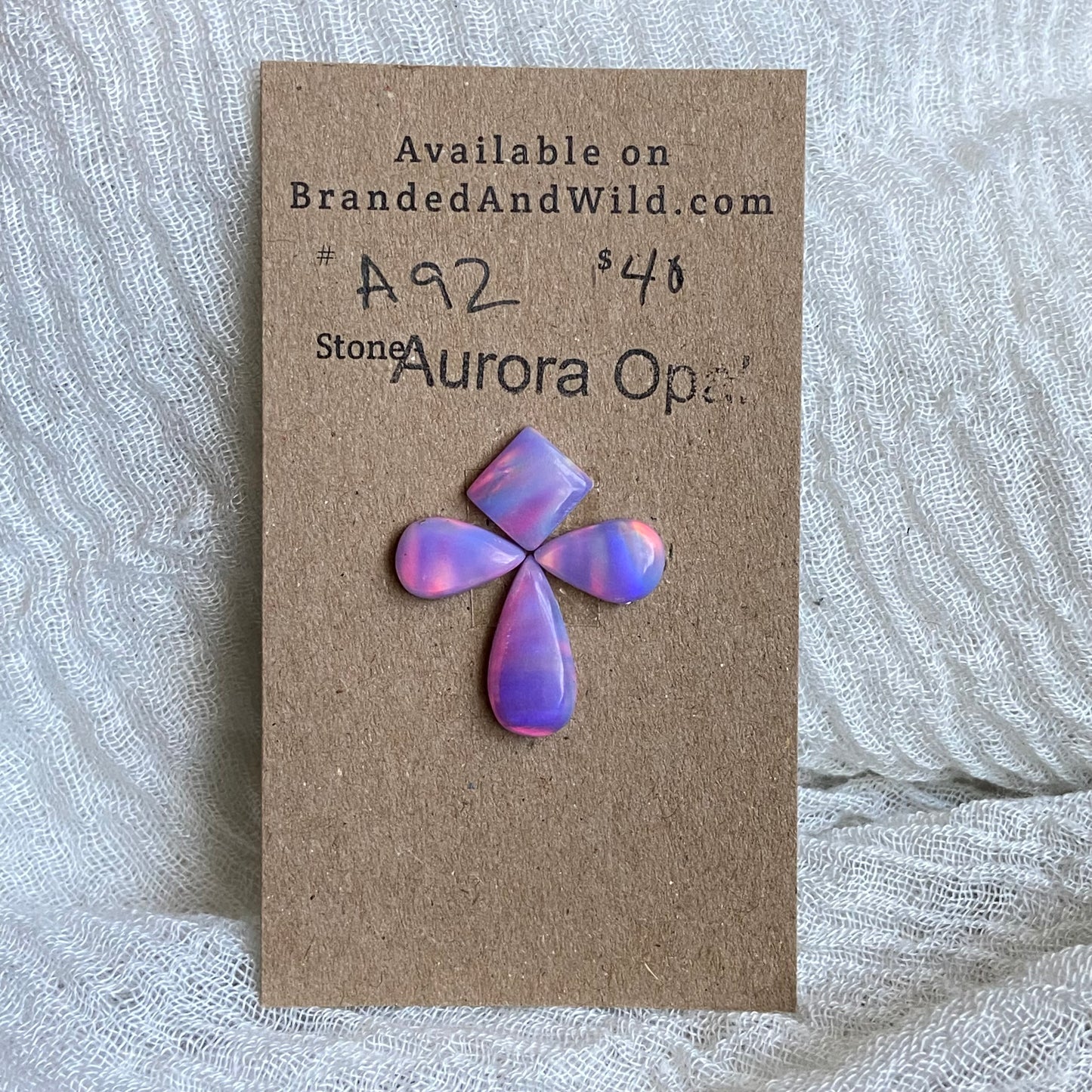 Aurora Opal Cabochon - A92