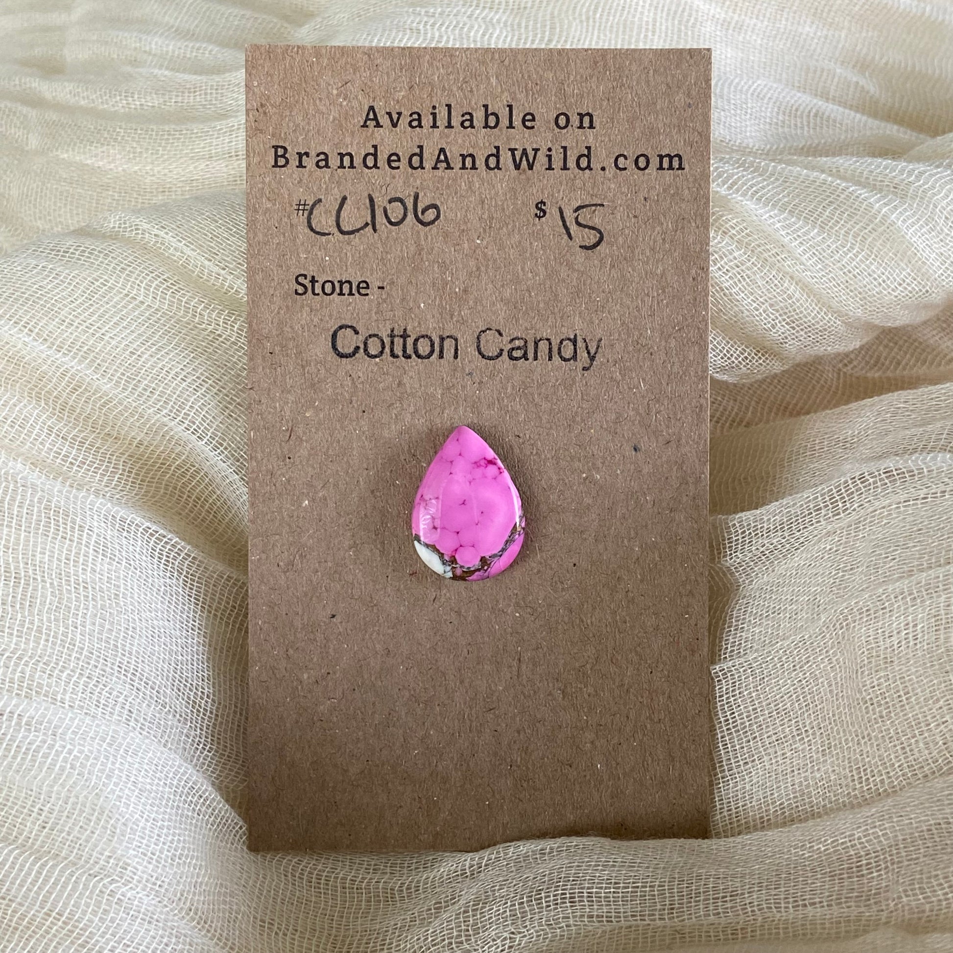 Cotton Candy Cabochon - CC106 D24D56EA-9FA3-45A4-8BF3-C490E6E74C51 Brandedandwild.com