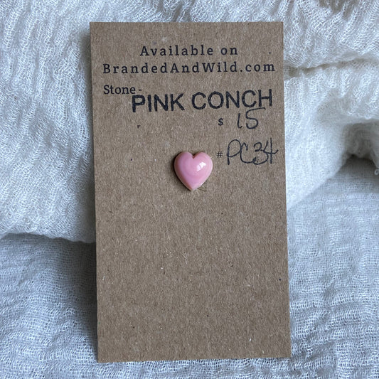 Pink Conch Cabochon - PC34