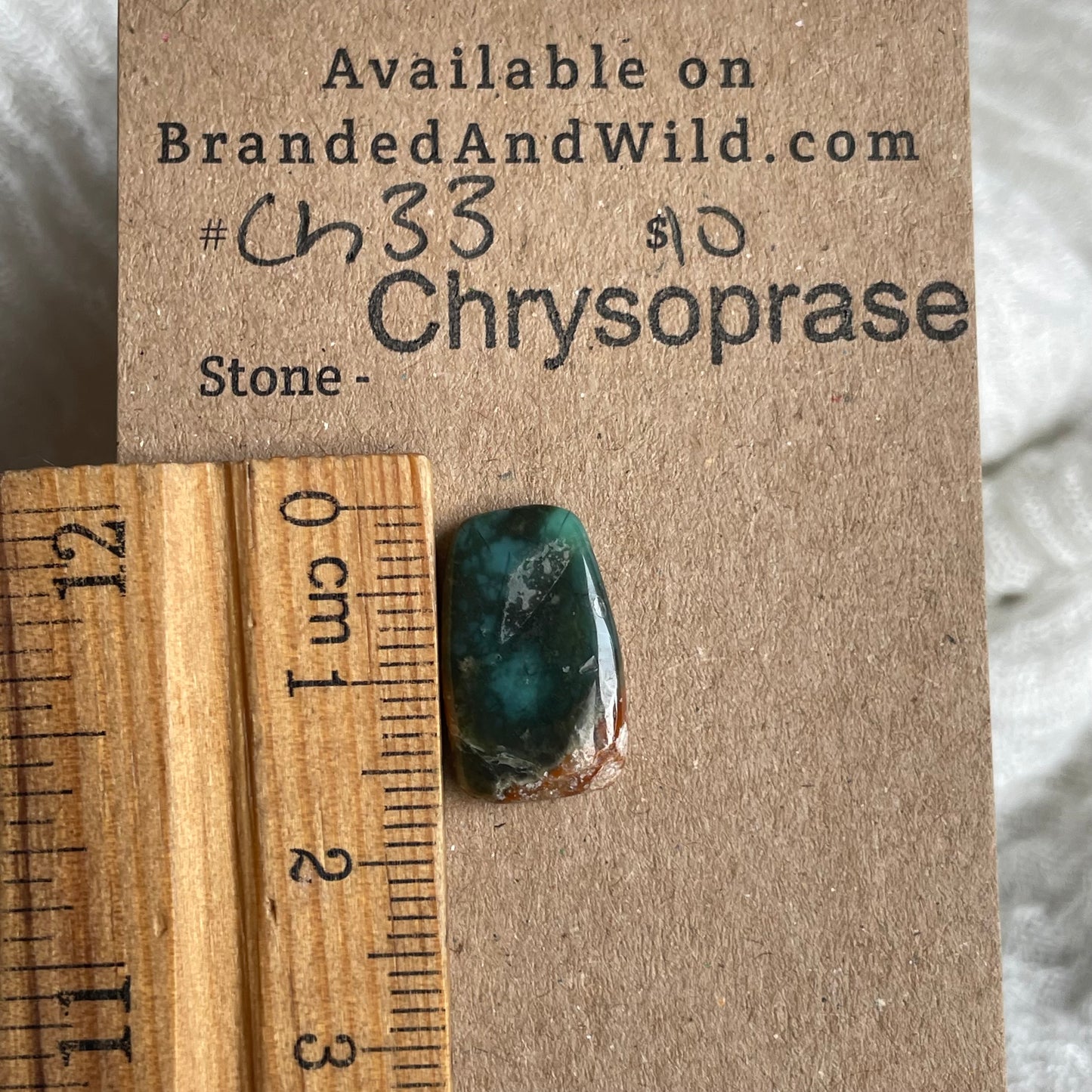 Chrysoprase Cabochon - Ch33