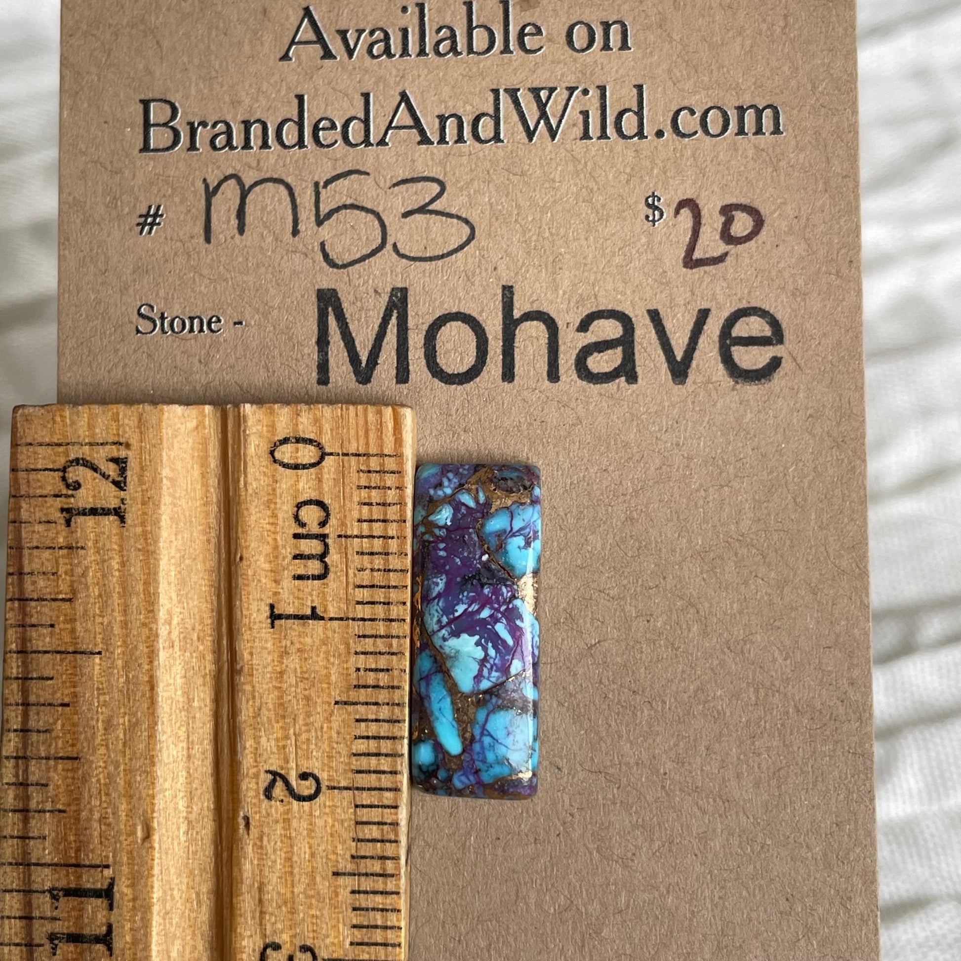 Mohave Cabochon - M53 Cabochon D2842B8A-A87C-4F70-AD61-FC95C0C98673 Brandedandwild.com